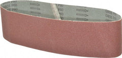 Tru-Maxx - 4" Wide x 36" OAL, 60 Grit, Aluminum Oxide Abrasive Belt - Aluminum Oxide, Medium, Coated - USA Tool & Supply