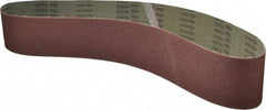 Tru-Maxx - 4" Wide x 54" OAL, 60 Grit, Aluminum Oxide Abrasive Belt - Aluminum Oxide, Medium, Coated - USA Tool & Supply