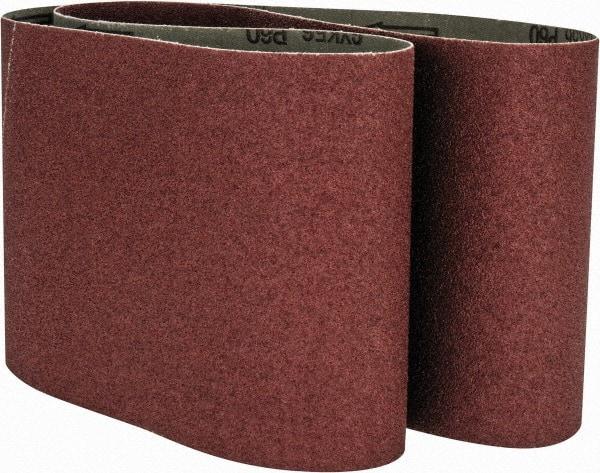 Tru-Maxx - 6" Wide x 48" OAL, 60 Grit, Aluminum Oxide Abrasive Belt - Aluminum Oxide, Medium, Coated - USA Tool & Supply