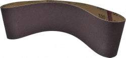 Tru-Maxx - 6" Wide x 48" OAL, 100 Grit, Aluminum Oxide Abrasive Belt - Aluminum Oxide, Fine, Coated - USA Tool & Supply