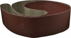 Tru-Maxx - 6" Wide x 132" OAL, 80 Grit, Aluminum Oxide Abrasive Belt - Aluminum Oxide, Medium, Coated - USA Tool & Supply