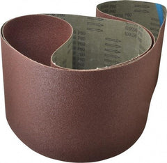 Tru-Maxx - 8" Wide x 107" OAL, 60 Grit, Aluminum Oxide Abrasive Belt - Aluminum Oxide, Medium, Coated - USA Tool & Supply