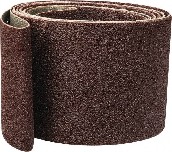 Tru-Maxx - 3" Wide x 120" OAL, 80 Grit, Aluminum Oxide Abrasive Belt - Aluminum Oxide, Medium, Coated - USA Tool & Supply