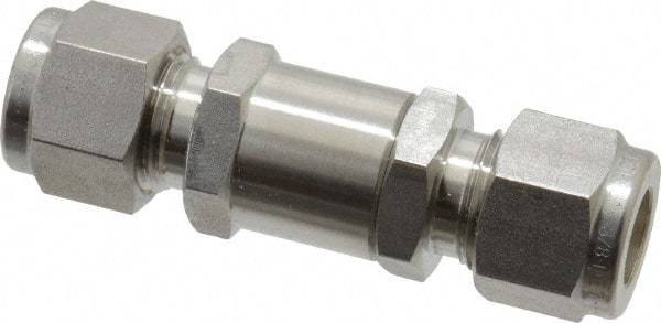 Ham-Let - 3/8" Stainless Steel Check Valve - Inline, Comp x Comp, 3,000 WOG - USA Tool & Supply
