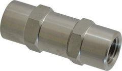 Ham-Let - 1/4" Stainless Steel Check Valve - Inline, FNPT x FNPT, 3,000 WOG - USA Tool & Supply
