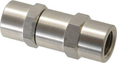 Ham-Let - 1/4" Stainless Steel Check Valve - Inline, FNPT x FNPT, 3,000 WOG - USA Tool & Supply