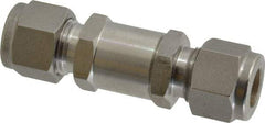 Ham-Let - 3/8" Stainless Steel Check Valve - Inline, Comp x Comp, 3,000 WOG - USA Tool & Supply