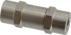 Ham-Let - 1/8" Stainless Steel Check Valve - Inline, FNPT x FNPT, 3,000 WOG - USA Tool & Supply