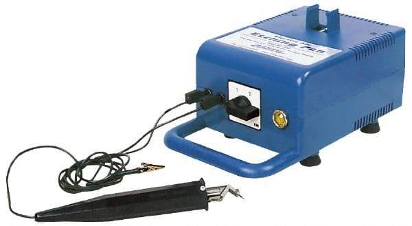 Value Collection - 110 Volt Electric Engraving Pen - Includes 6 Spare Writing Points; Arc Engraver; Transformer Kit - USA Tool & Supply