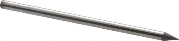 Niagara Cutter - 1/32" Diam, 3/32" LOC, 4 Flute Solid Carbide Ball End Mill - Diamond Finish, Single End, 3" OAL, 1/8" Shank Diam, Spiral Flute - USA Tool & Supply