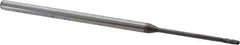 Niagara Cutter - 1/16" Diam, 3/16" LOC, 4 Flute Solid Carbide Ball End Mill - Diamond Finish, Single End, 3" OAL, 1/8" Shank Diam, Spiral Flute - USA Tool & Supply