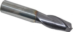 Niagara Cutter - 5/8" Diam 2 Flute Solid Carbide 1/8" Corner Radius End Mill - USA Tool & Supply