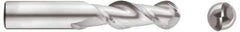 Niagara Cutter - 3/4" Diam, 1-5/8" LOC, 2 Flute Solid Carbide Ball End Mill - Uncoated, Single End, 4" OAL, 3/4" Shank Diam, Spiral Flute - USA Tool & Supply