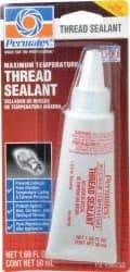 Permatex - 50 mL Tube, White, Paste High Strength Threadlocker - Series 567 - USA Tool & Supply