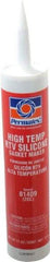 Permatex - 11 oz Cartridge Red RTV Silicone Gasket Sealant - -65 to 600°F Operating Temp, 24 hr Full Cure Time - USA Tool & Supply