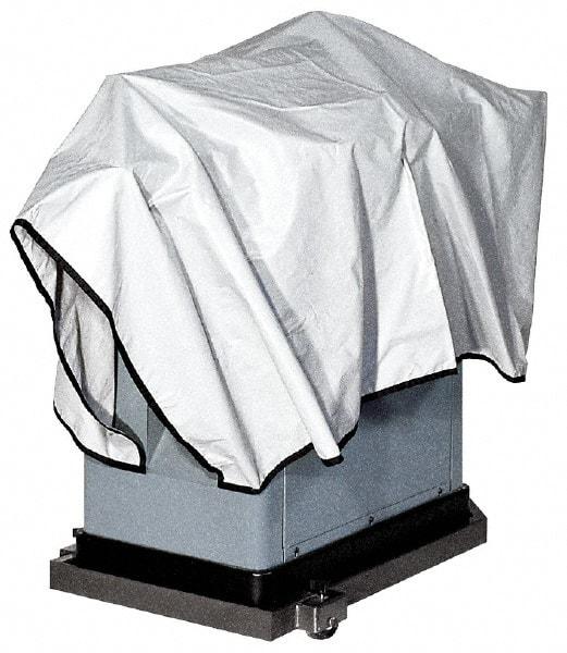 HTC - 36" Long x 27" Wide Tarp & Dust Cover - Gray - USA Tool & Supply