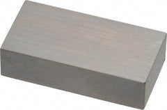 Mitutoyo - 0.7" Rectangular Steel Gage Block - Accuracy Grade 0, Includes Certificate of Inspection - USA Tool & Supply