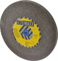 Tru-Maxx - 36 Grit Aluminum Oxide Bench & Pedestal Grinding Wheel - 12" Diam x 1-1/4" Hole x 1" Thick, 2705 Max RPM, P Hardness, Very Coarse Grade , Vitrified Bond - USA Tool & Supply