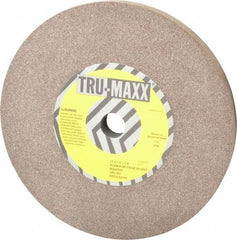 Tru-Maxx - 60 Grit Aluminum Oxide Bench & Pedestal Grinding Wheel - 12" Diam x 1-1/4" Hole x 1" Thick, 2705 Max RPM, P Hardness, Medium Grade , Vitrified Bond - USA Tool & Supply