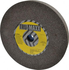 Tru-Maxx - 46 Grit Aluminum Oxide Bench & Pedestal Grinding Wheel - 12" Diam x 1-1/4" Hole x 1-1/2" Thick, 2705 Max RPM, P Hardness, Coarse Grade , Vitrified Bond - USA Tool & Supply