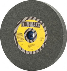 Tru-Maxx - 80 Grit Silicon Carbide Bench & Pedestal Grinding Wheel - 10" Diam x 1-1/4" Hole x 1-1/2" Thick, 3250 Max RPM, K Hardness, Medium Grade , Vitrified Bond - USA Tool & Supply