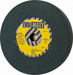 Tru-Maxx - 80 Grit Silicon Carbide Bench & Pedestal Grinding Wheel - 12" Diam x 1-1/4" Hole x 2" Thick, 2705 Max RPM, M Hardness, Medium Grade , Vitrified Bond - USA Tool & Supply
