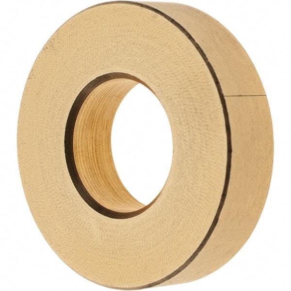 Gibraltar - 1/2" Screw, Brass Extra Thick Flat Washer - 17/32" ID x 1-1/8" OD, 3/16" Thick, Plain Finish - USA Tool & Supply