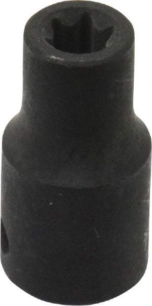 Blackhawk by Proto - 1/4" Drive Impact Socket - 1-1/8" OAL - USA Tool & Supply
