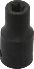 Blackhawk by Proto - 1/4" Drive Impact Socket - 1-1/8" OAL - USA Tool & Supply