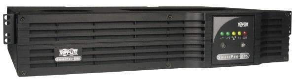 Tripp-Lite - 12 Amp, 1,500 VA, Rack Mount Line Interactive Backup Uninterruptible Power Supply - Backup 4-1/2 min with Full Load & 13 min with Half Load, 120 VAC Input & Output, 1,350 Watt Output, 1 Phases, 8 Outlets - USA Tool & Supply