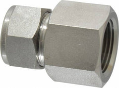 Ham-Let - 3/4" OD, Grade 316Stainless Steel Female Connector - Comp x FNPT Ends - USA Tool & Supply
