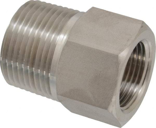 Ham-Let - 1 x 3/4" Grade 316 Stainless Steel Pipe Hex Bushing - MNPT x FNPT End Connections, 4,300 psi - USA Tool & Supply