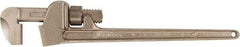 Ampco - 48" Aluminum Bronze Alloy Nonsparking Pipe Wrench - 7-9/16" Pipe Capacity - USA Tool & Supply