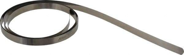 SPI - 0.04mm Thick x 10 Ft. Long x 1/2 Inch Wide, Feeler Stock Roll - High Carbon Steel - USA Tool & Supply