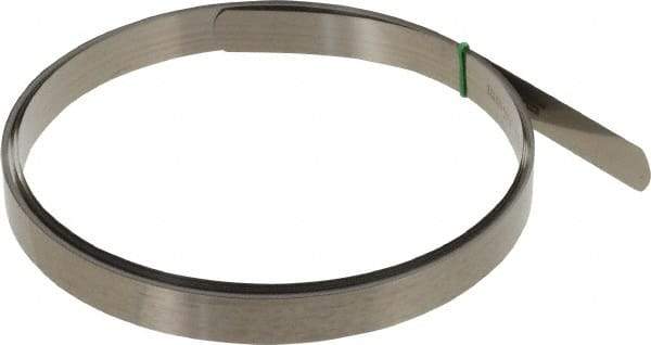SPI - 0.05mm Thick x 10 Ft. Long x 1/2 Inch Wide, Feeler Stock Roll - High Carbon Steel - USA Tool & Supply