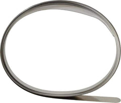 SPI - 0.0015 Inch Thick x 25 Ft. Long x 1/2 Inch Wide, Feeler Stock Roll - High Carbon Steel - USA Tool & Supply