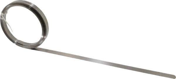 SPI - 0.012 Inch Thick x 25 Ft. Long x 1/2 Inch Wide, Feeler Stock Roll - High Carbon Steel - USA Tool & Supply