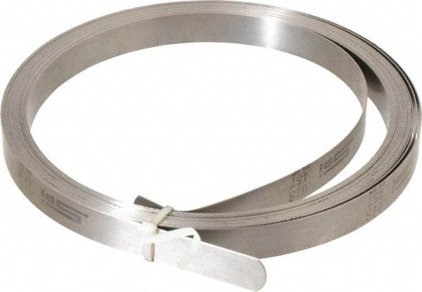 SPI - 0.018 Inch Thick x 25 Ft. Long x 1/2 Inch Wide, Feeler Stock Roll - High Carbon Steel - USA Tool & Supply