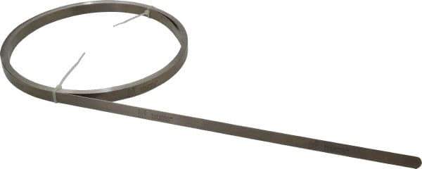 SPI - 0.019 Inch Thick x 25 Ft. Long x 1/2 Inch Wide, Feeler Stock Roll - High Carbon Steel - USA Tool & Supply