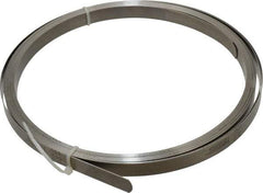 SPI - 0.024 Inch Thick x 25 Ft. Long x 1/2 Inch Wide, Feeler Stock Roll - High Carbon Steel - USA Tool & Supply