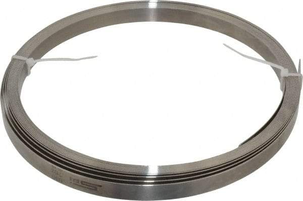 SPI - 0.03 Inch Thick x 25 Ft. Long x 1/2 Inch Wide, Feeler Stock Roll - High Carbon Steel - USA Tool & Supply