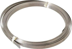 SPI - 0.04 Inch Thick x 25 Ft. Long x 1/2 Inch Wide, Feeler Stock Roll - High Carbon Steel - USA Tool & Supply