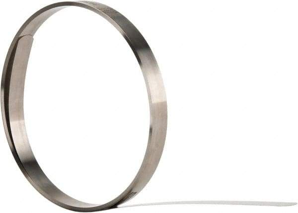 SPI - 0.005 Inch Thick x 25 Ft. Long x 1/2 Inch Wide, Feeler Stock Roll - High Carbon Steel - USA Tool & Supply