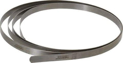 SPI - 0.007 Inch Thick x 25 Ft. Long x 1/2 Inch Wide, Feeler Stock Roll - High Carbon Steel - USA Tool & Supply