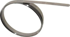 SPI - 0.008 Inch Thick x 25 Ft. Long x 1/2 Inch Wide, Feeler Stock Roll - High Carbon Steel - USA Tool & Supply