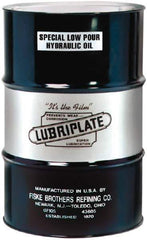 Lubriplate - 55 Gal Drum, Mineral Hydraulic Oil - ISO 22, 25 cSt at 40°C, 6.5 cSt at 100°C - USA Tool & Supply