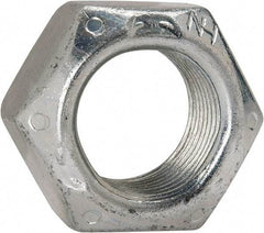 Value Collection - 3/4-16 UNF Grade C Hex Lock Nut with Distorted Thread - 1-1/8" Width Across Flats, Cadmium Clear-Plated Finish - USA Tool & Supply