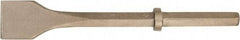 Ampco - 2-1/2" Head Width, 18" OAL, 3/4" Shank Diam, Chisel - Hex Drive, Hex Shank - USA Tool & Supply