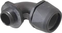 Murrplastik - 3/4" Trade, Nylon Compression Angled Liquidtight Conduit Connector - Noninsulated - USA Tool & Supply