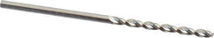 Guhring - #48 130° High Speed Steel Jobber Drill - Bright Finish, Right Hand Cut, Parabolic Flute, Straight Shank, 1-15/16" OAL, Standard Point - USA Tool & Supply
